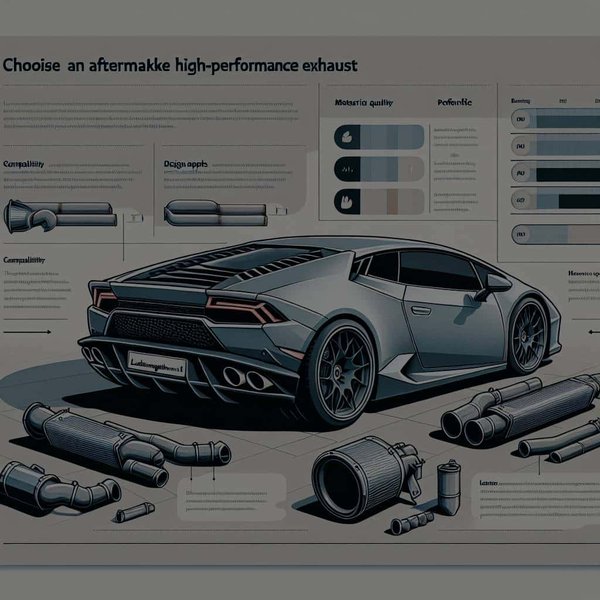 How to Choose an Aftermarket High-Performance Exhaust for a Lamborghini Huracan?