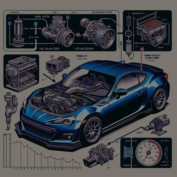 How to Optimize the Air-to-Fuel Ratio for Maximum Power in a Subaru BRZ Turbo Kit?