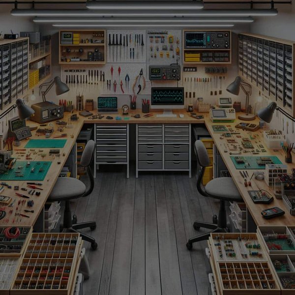 What's the Most Effective Way to Organize a Home Workshop for Electronics Projects?