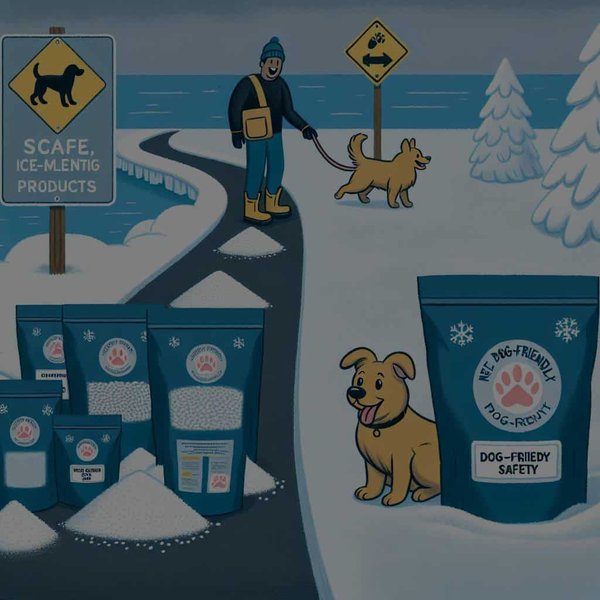 What Are the Safest Ice-Melting Products to Use Near Dogs?