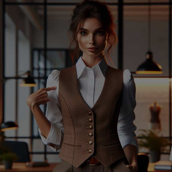 How Can You Style a Waistcoat for a Feminine Take on Menswear in the Office?